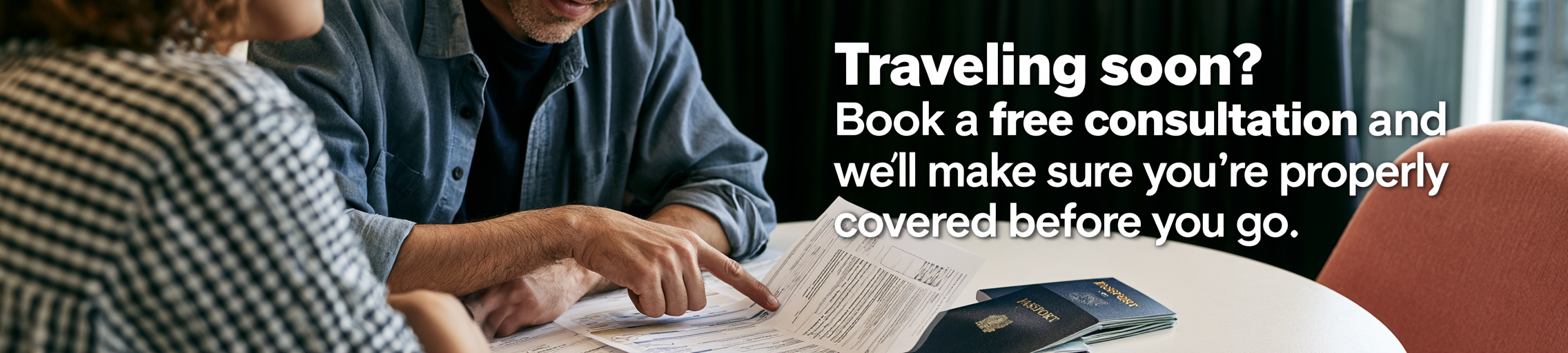 Travel insurance consultation